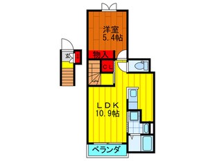 カメリア　サザンカの物件間取画像